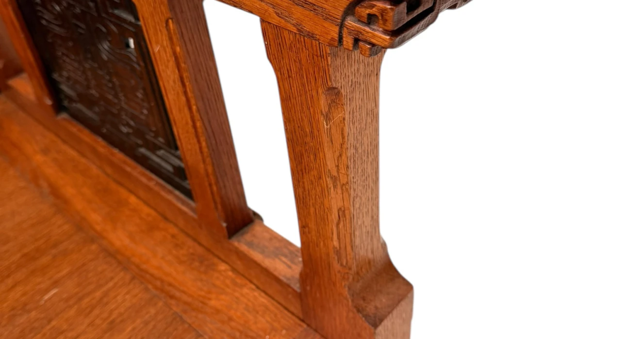 Arts & Crafts Art Nouveau Armchair by Carel Adolph Lion Cachet, 1900s